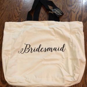Double sided Bridesmaid Tote